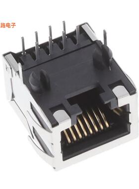 0432028827 -原装[CONN MOD JACK 8P8C R/A SHIELDED插孔