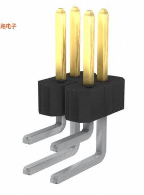 68492-104HLF -原装[CONN HEADER R/A 4POS 2.54MM接头