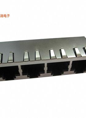 ARJ14A-MESD-MU2 -原装[CONN JACK 4PORT PCBRJ45