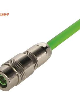 21021851430 -原装[M8 D-CODE PUSHPULL 4PIN STRAI