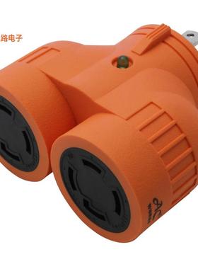 ADVL1430L1430 -[全新L14-30P to 2 L14-30R Compact Ada]