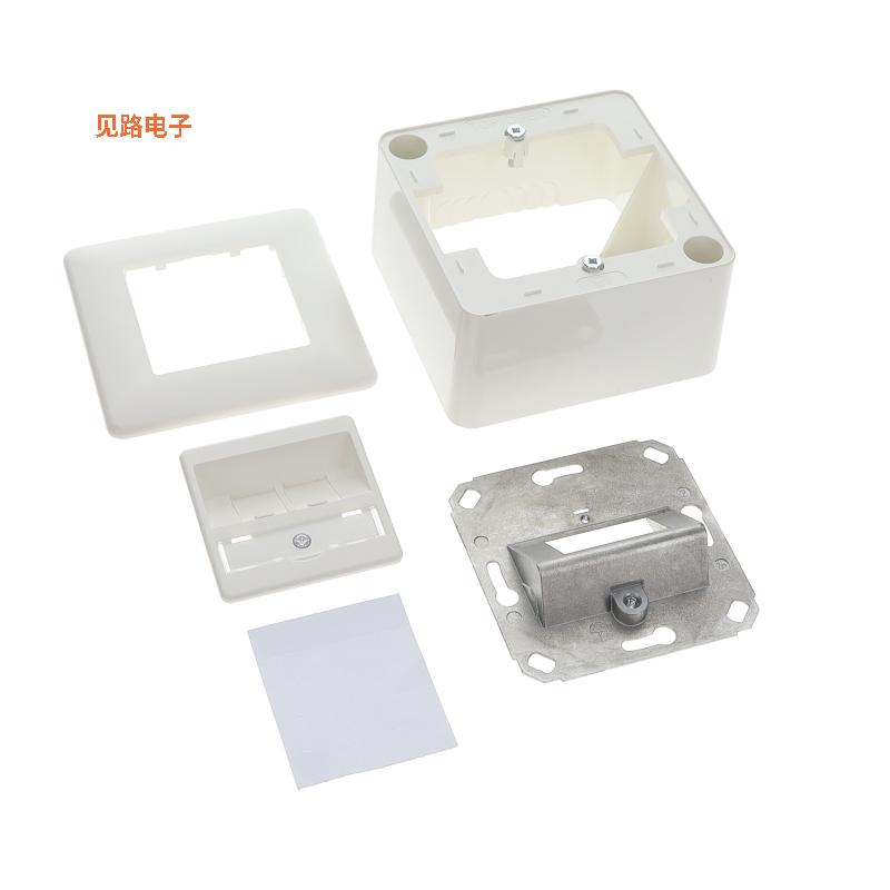 130B20D20002KE -[全新WALL OUTLET, KEYSTONE, AP 2 PORT]