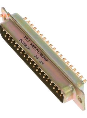 DCM37P -原装[CONN D-SUB PLUG 37POS SOLDER CUPD-Sub