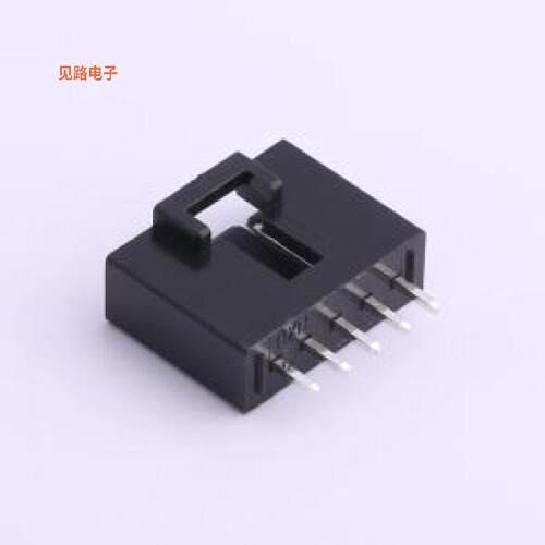 HX25418-5A -[杜邦带扣插件,P=2.54mm线对板针座