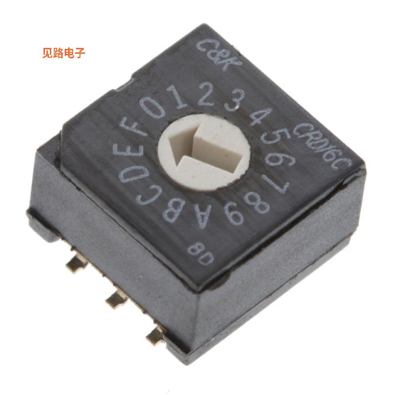 CRD16CM0SBR -[全新SW ROTARY DIP HEX COMP 0.4VA 20V]