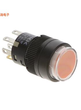 YB25WCKG01-5C-JC -[全新SWITCH PUSHBUTTON DPDT 0.4VA 28V]