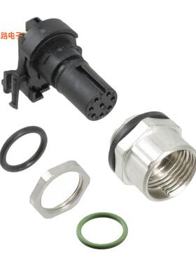 1436974 -原装[CONN RCPT FMALE 8POS GOLD SOLDER插座，母型插口