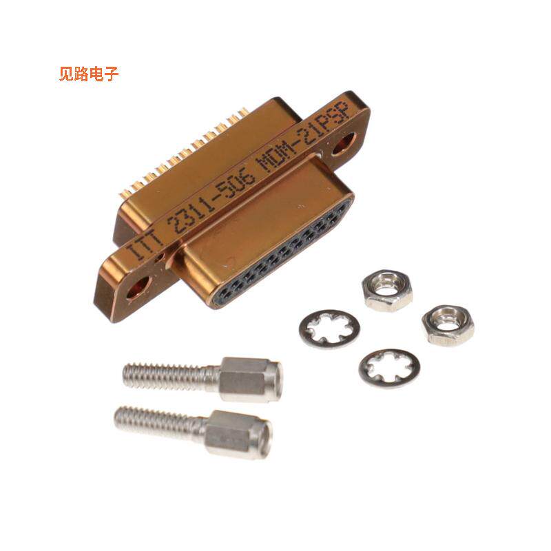 MDM-21PSP -[全新CONN MICRO-D PLUG 21POS PNL MNT]