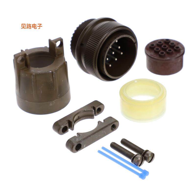 MS3106E22-20P -原装[MIL-5015 MS/AC THREADED PLUG插头，公引脚