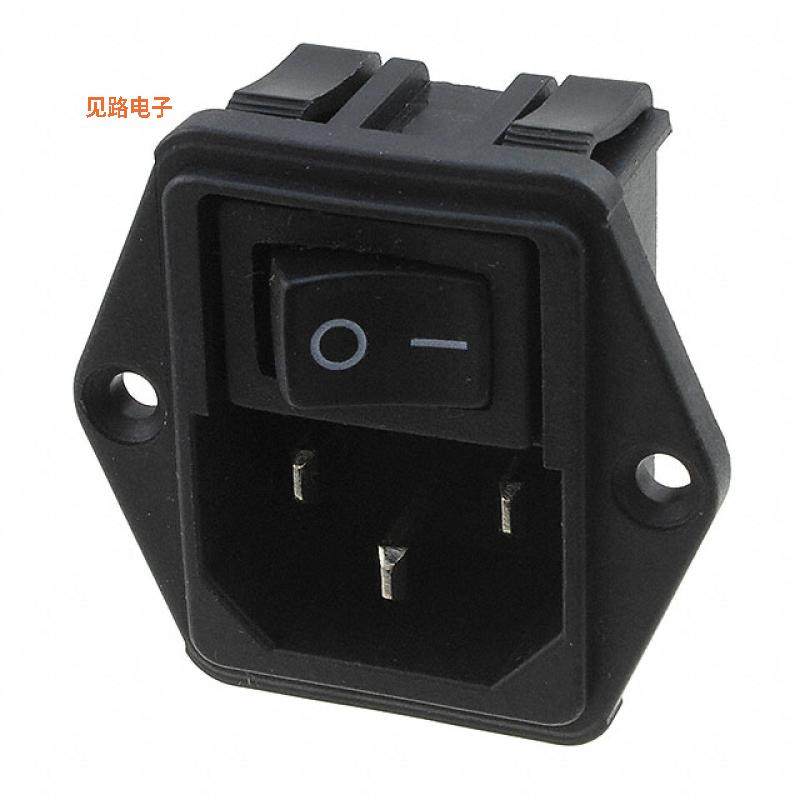 1609112-1 -原装[PWR ENT MOD RCPT IEC320-C14 PNLIEC 320-C14