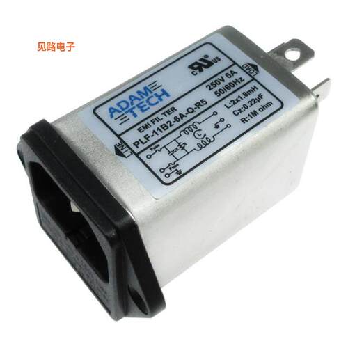 PLF-11B2-6A-Q-R5 -原装[LINE FLTR 115/250VAC 6A PANEL单相