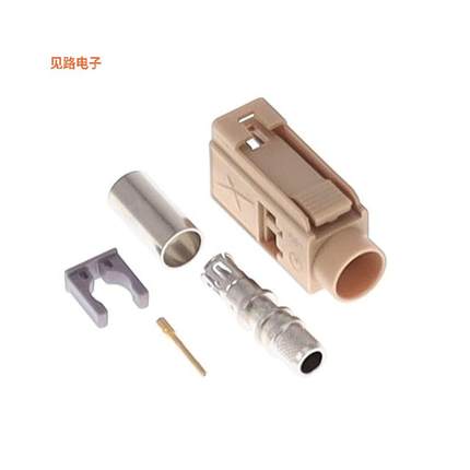 FK1FIG -原装[FAKRA GEN 1 CODE I BEIGE FEMALESMB，Fakra