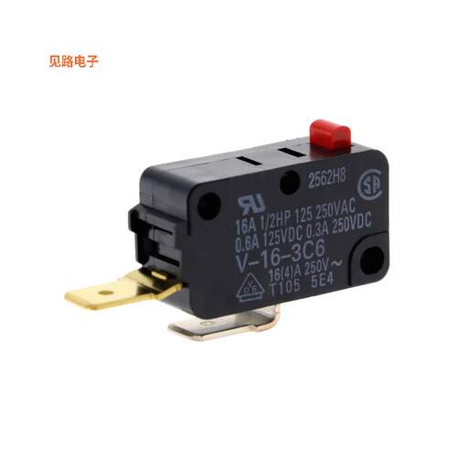 V-16-3A6(R) -[全新SWITCH SNAP ACT SPST-NO 16A 250V]