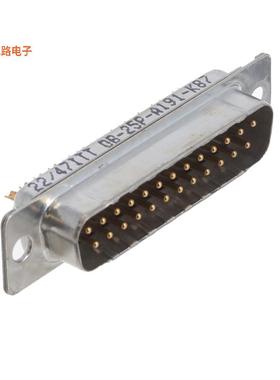 DB-25P-A191-K87 -原装[CONN D-SUB PLUG 25POS PNL MNTD-Sub