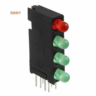 3MM 全新LED 5680101222F RED QUAD CBI GREEN