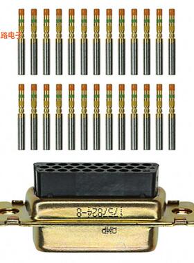 1757824-8 -原装[CONN D-SUB HD RCPT 26POS CRIMPD-Sub，高密度