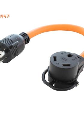 RVL1430TT-018 -[全新1.5ft L14-30P to TT-30R RV Adapt]