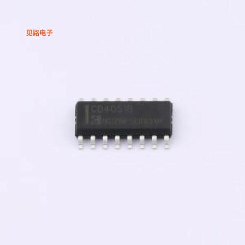 CD4051BM/TR -[原装模拟/多路复用器SOP-16