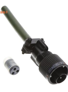 CA3106E10SL-3P-B-A232 -原装[CONN PLUG W/PINS 3P