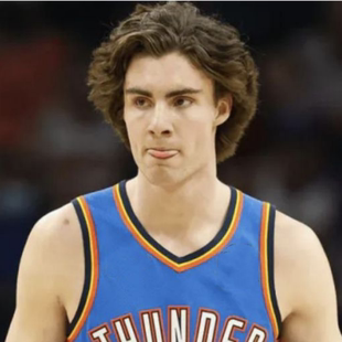 约什吉迪3号Giddey城市版球衣男女篮球服美式运动背心篮球裤短裤