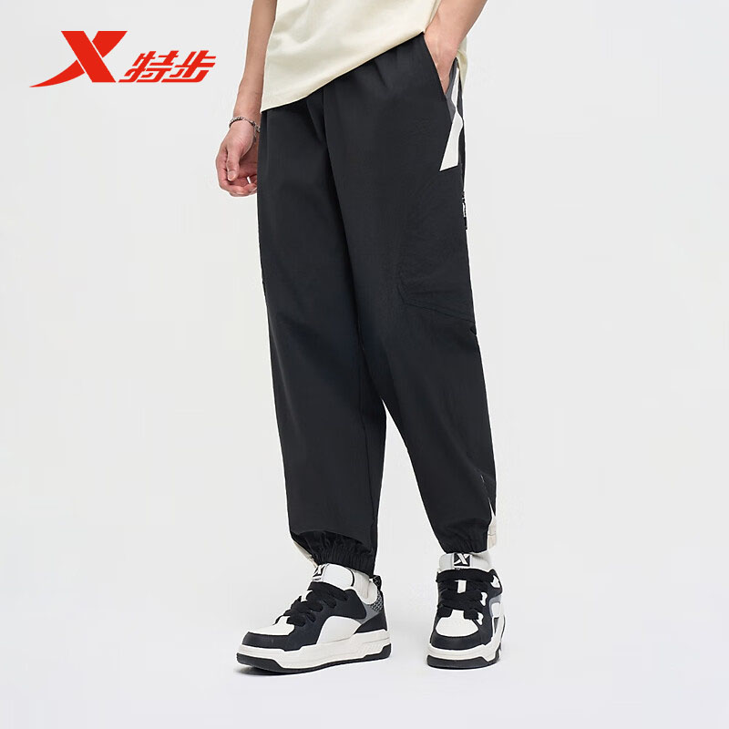 休闲百搭梭织舒适束脚