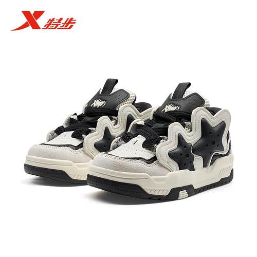 厚底白红chic百搭运动休闲板鞋