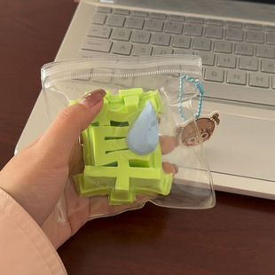 小红书同款打工人绿色草字流汗解压捏捏乐超软回弹创意整蛊读书人