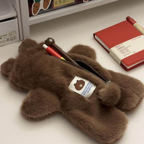 毛茸茸软乎乎懒洋洋笔袋～