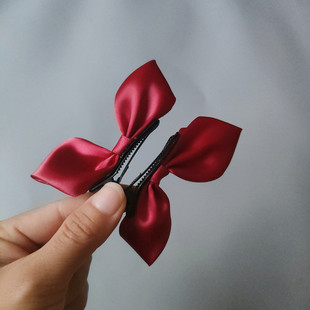 儿童发饰公主蝴蝶结对夹女宝宝发夹韩国网红发卡公主头饰女童边夹