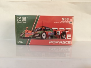 拓意POPRACE合金1/64仿真超跑摆件马自达787B-91勒芒冠军模型包邮