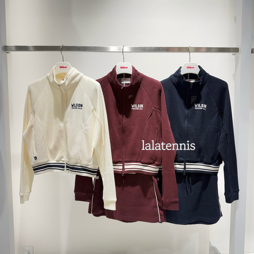 韩国直邮｜威尔胜Wilson26春夏网球运动短版立领拉链夹克短裙套装