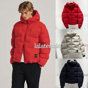 韩代｜Wilson25秋冬男士网球运动弹力舒适蓬松柔软高端连帽羽绒服