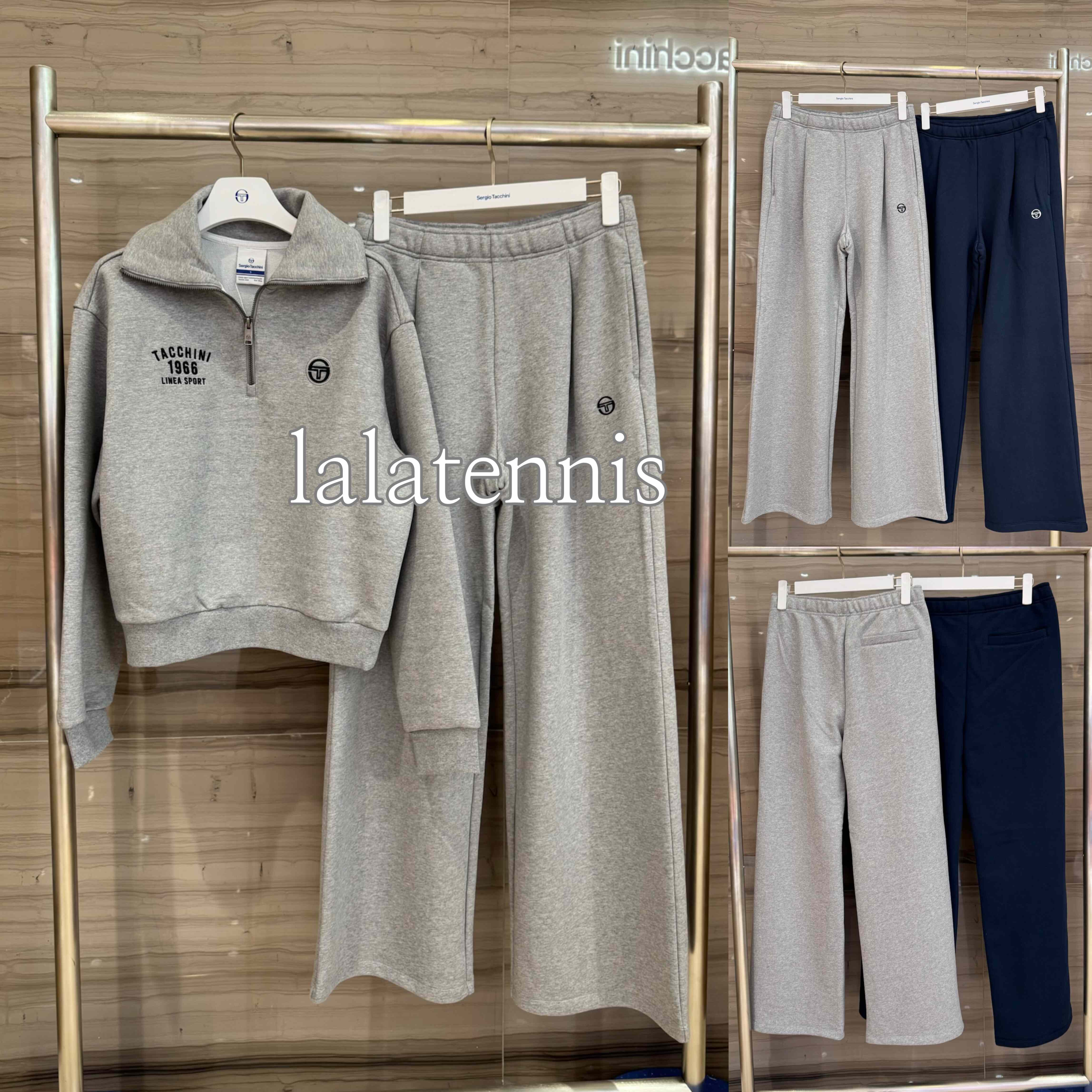 韩代｜塞尔吉奥SergioTacchini女士休闲宽松褶裥长裤｜25秋冬