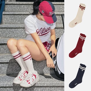 韩国直邮｜威尔胜Wilson网球高尔夫系列各种款式长筒袜｜持续更新