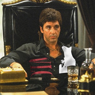 衬衫 VLONE巴黎时装 疤面煞星潮牌长袖 美版 休闲复古衬衣 周走秀款