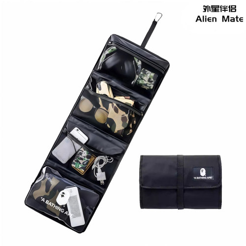 杂志包化妆包BAPE洗漱包