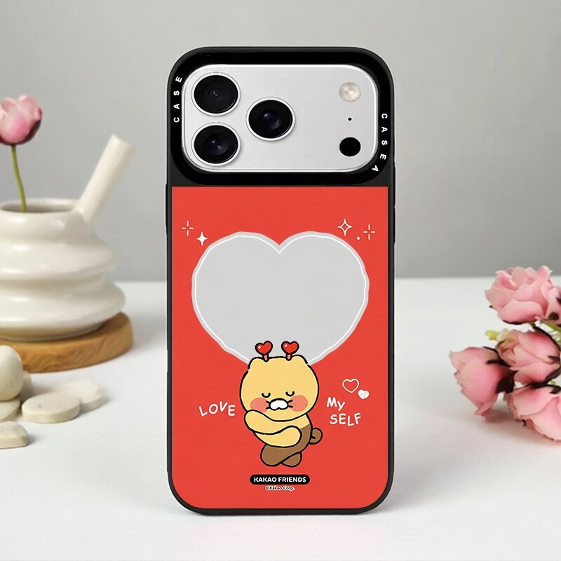 caset联名kakao春喜猫贴纸手机壳图片
