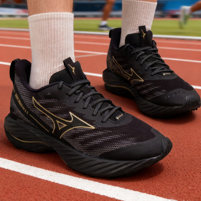 美津浓2025新款越野慢跑跑步鞋