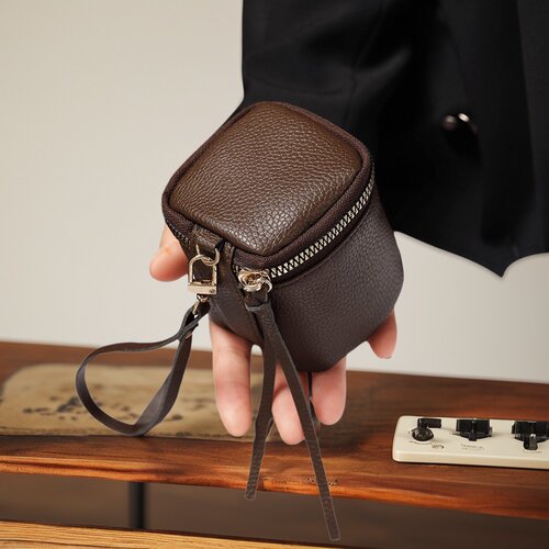 新款复古风迷你首饰手串收纳包大容量便携多功能耳机口红收纳包