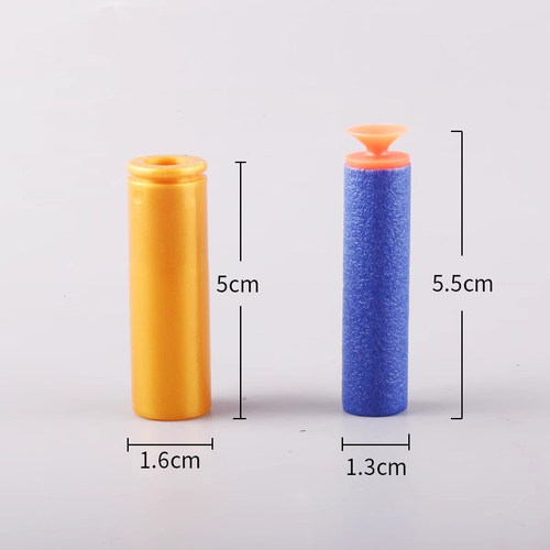 洛臣软弹枪5cm弹壳5.5厘米软弹