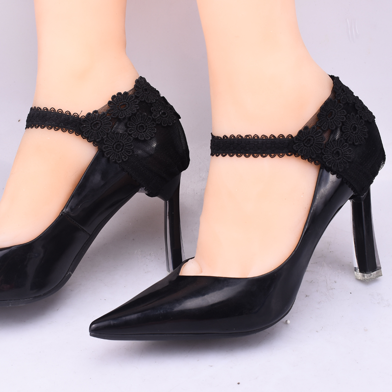 蕾丝套女防止不跟脚神器固定鞋带