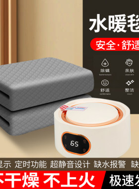 家用电水暖毯水暖电热毯电褥子单人双人老年人用电热垫控调温遥控