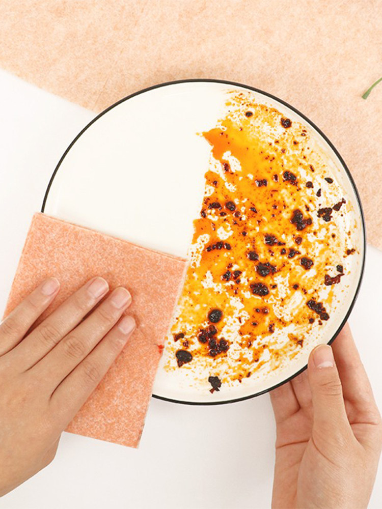 椰壳抹布厨房懒人专用加厚洗碗布，吸油吸水，易清洁，不粘油，不