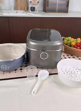 Midea/美的 MB-4E06R电饭煲家用4L大容量智能预约不粘快速香煮饭