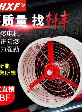 厂家直销IICT4防爆轴流通风机CBF300低噪音排风扇工业排气扇