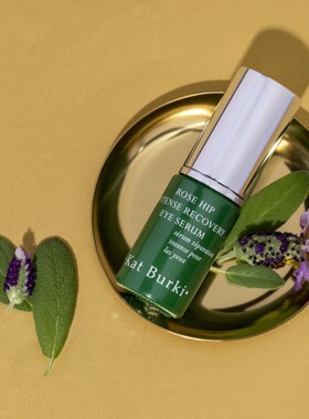 美国Kat Burki 玫瑰果封装VC维C视黄醇修复抗老眼部精华眼霜15ml