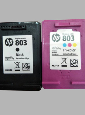 惠普 HP deskjet2600（Y5H67D）喷墨一体机803墨盒黑彩色添加墨水