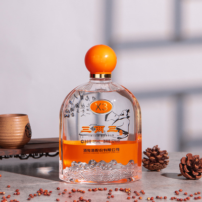 【粮食酒】酒鬼酒52度三两三X3酒495ml装湖南馥郁香型白酒国产