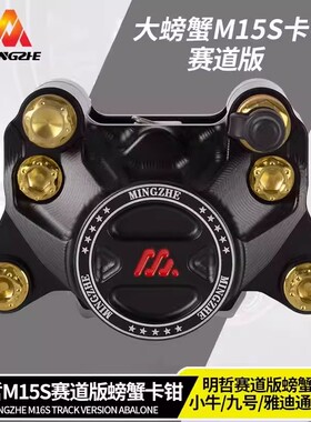 明浙赛道M15S/M16S/M19卡钳九号MZ/M95c小牛NXT改装后刹车卡钳