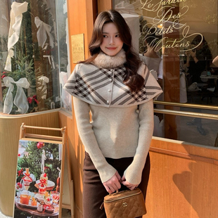 叠穿针织打底打低内搭上衣毛线衣 儿毛衣巨漂亮 今年超好看 毛衫